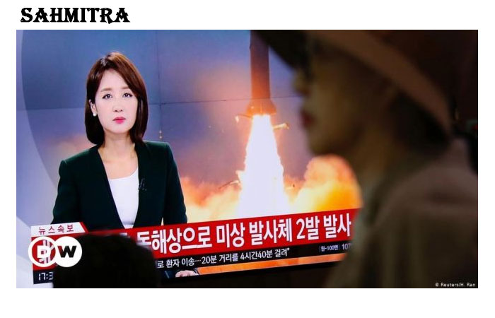 Korea Utara Tembakkan Dua Rudal Balistik ke Laut Dekat Jepang